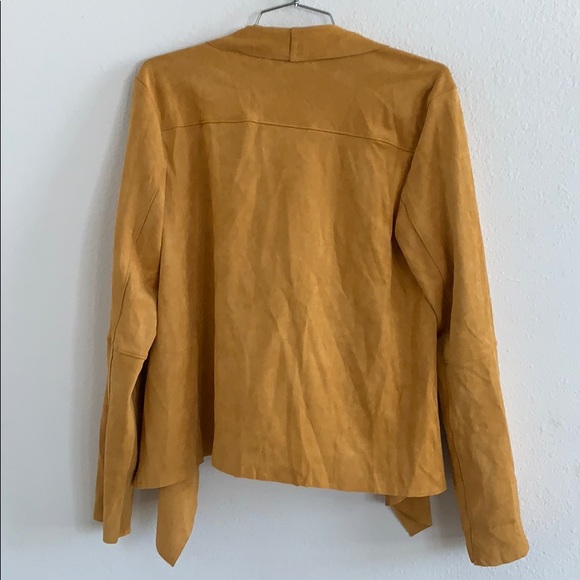 Mustard seed blazer color mustard yellow size M - Picture 3 of 3